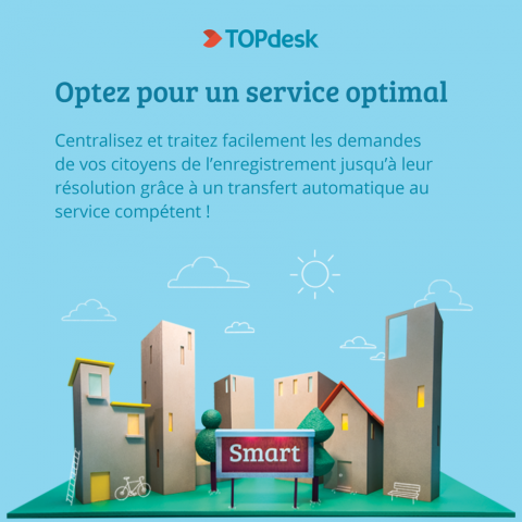 TOPdesk, un portail pour les autorités locales 