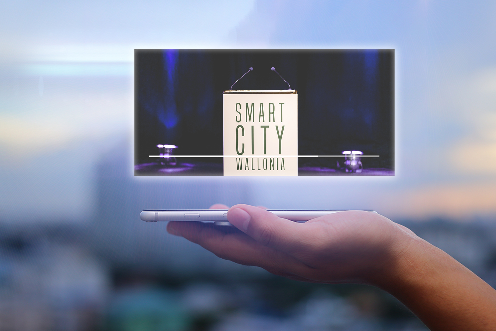Smart City Wallonia 100% digital - concept